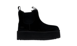 Neumel Platform Chelsea nero (donna)
