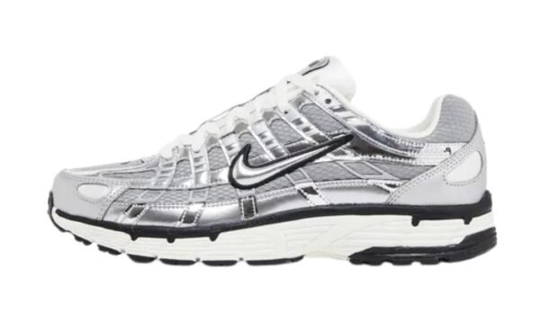 Metallic Silver/Black