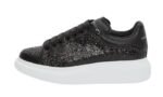 Women’s Glitter Oversized Sneaker in Black