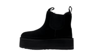 Neumel Platform Chelsea nero (donna)