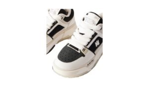 Suede-Trimmed Mesh and Leather