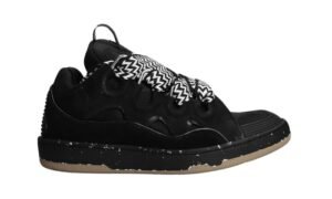 CURB IN PELLE E CAMOSCIO NERO