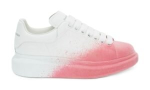 Oversize Bianco Rosa Velvet Spray (donna)