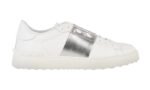 Sneakers Open bianche/argento 857