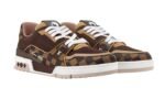 Sneakers LV Marroni/Bianche
