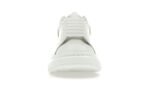 Oversized bianco argento coccodrillo