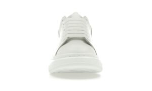 Oversized bianco argento coccodrillo