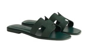 Sandali Oran Verde Bottiglia