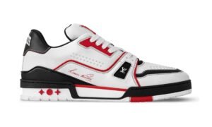 Trainer White Red Black
