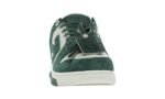 Scarpe Basse Verde Jet Camoscio Ecru