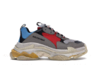 Triple S Grey Red Blue