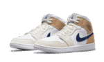Tan Suede Navy