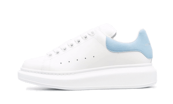 Oversized White Powder Blue
