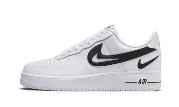 07 FM Cut Out Swoosh Vit Svart