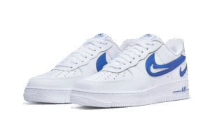 07 FM Cut Out Swoosh White Game Royal