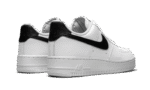 07 White Black Pebbled Leather